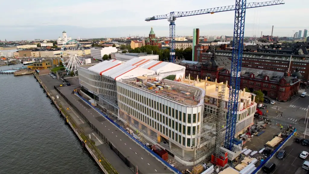 Katajanokan Laiturin työmaa