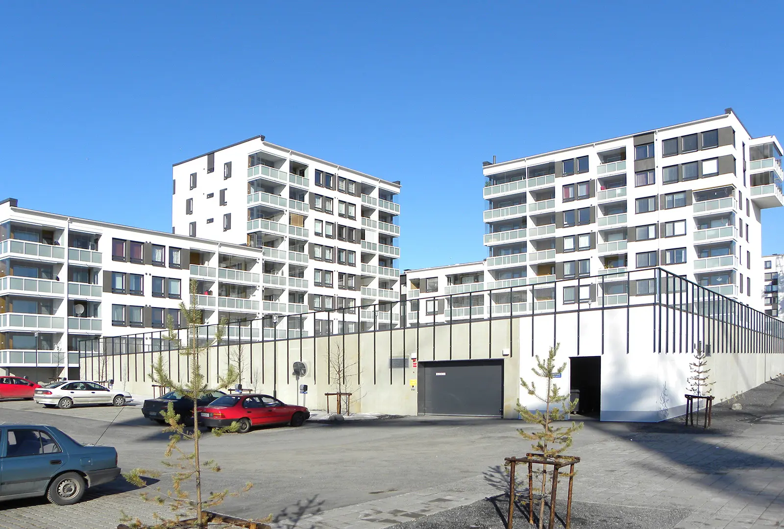 Pellon Betonin betonielementit Oulussa.
