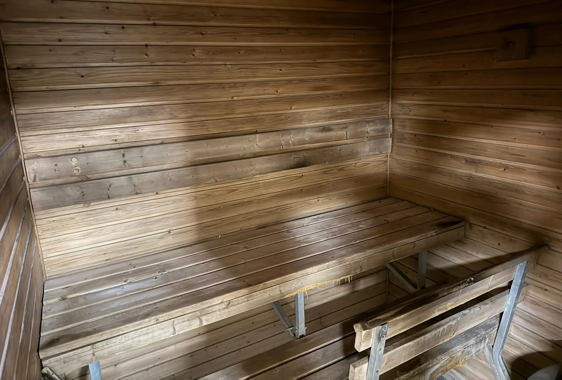 Ruskon Betonin Kokkolan betonituotetehtaan sauna